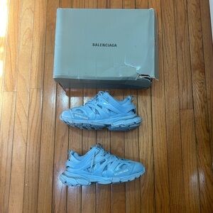 Balenciaga Track sneaker "metallic light blue"